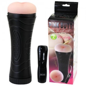 Pink Butt Flashlight Vibrator