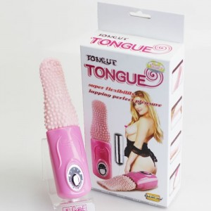 Alat Bantu Sex Wanita Tongue Vibrator Lidah