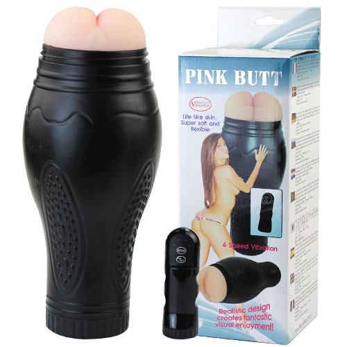 Sextoys Pria Pink Butt Flashlight