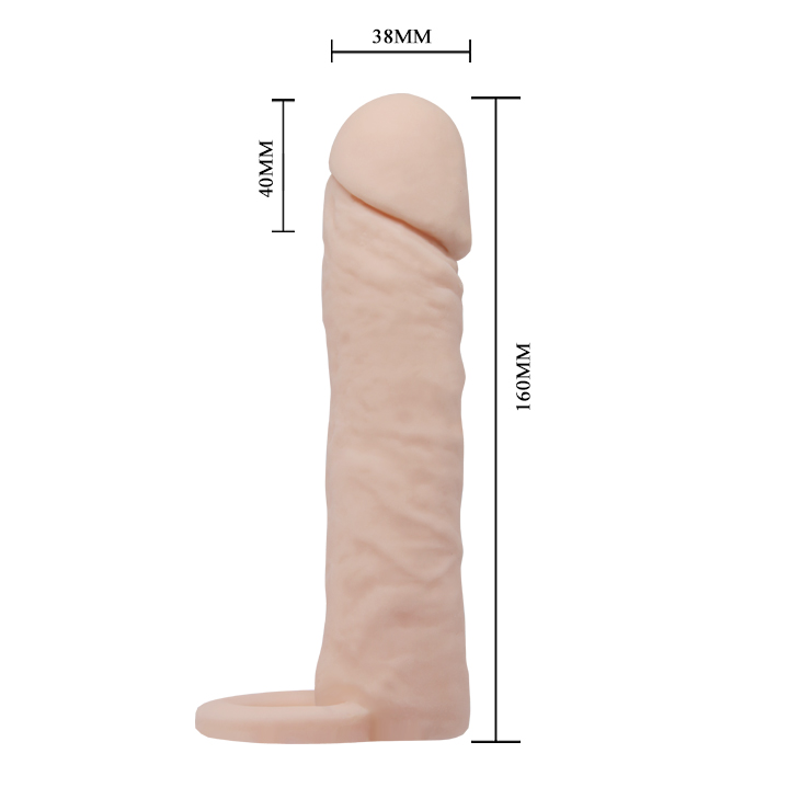 Kondom Silikon Pretty Love Medium Penis Sleeve 7