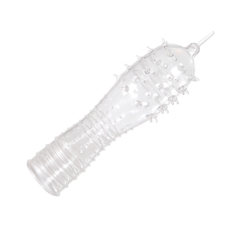 Jual Kondom Silikon Sagittarius Crystal Sleeve 2
